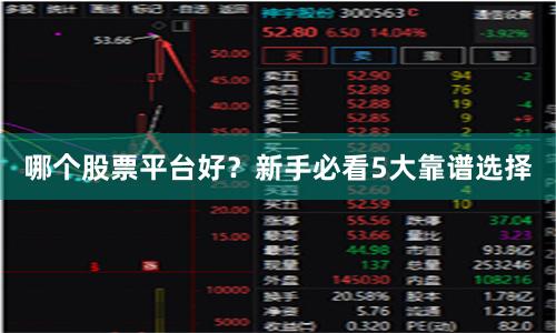 哪个股票平台好？新手必看5大靠谱选择